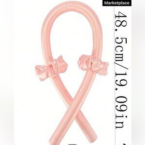 4pcs/Set Light Pink Sleep Hair Curler